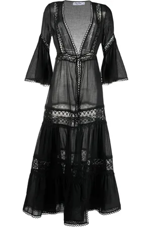 CHARO RUIZ IBIZA Vestido con bordado floral