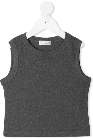 Brunello Cucinelli Camiseta con cuello redondo