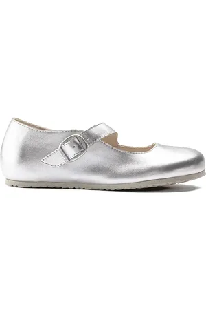 Birkenstock Flats Tracy metalizadas