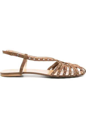 ANNA F. Sandalias con tira en T