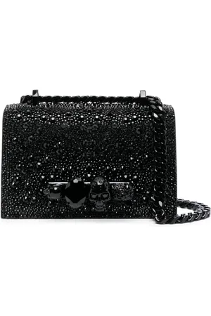 Alexander McQueen Bolsa crossbody The Biker Jewelled mini