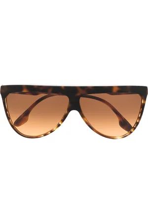 Victoria Beckham Lentes de sol Flat Top V estilo piloto