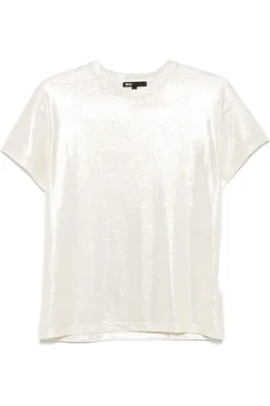 Maje Camiseta con efecto de lamé