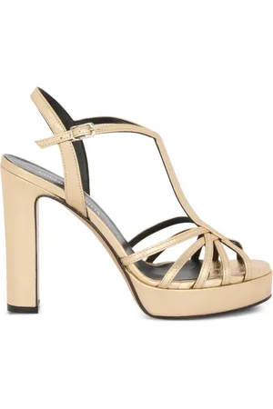 Guglielmo Rotta Sandalias Garnet con tiras y plataforma