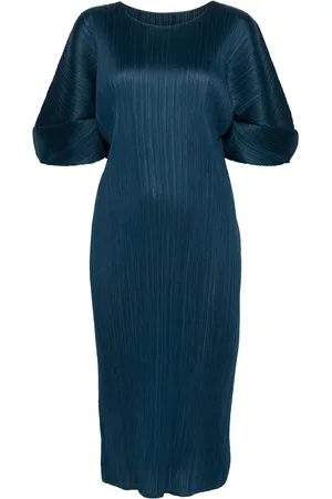 PLEATS PLEASE ISSEY MIYAKE Vestido midi plisado