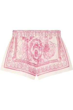 VERSACE Shorts con estampado Barocco
