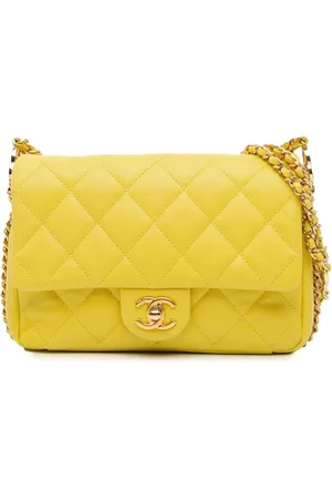 CHANEL Bolsa crossbody Mini Quilted Caviar CC You Flap 2021-2024