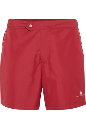 Brunello Cucinelli Bañador con logo estampado