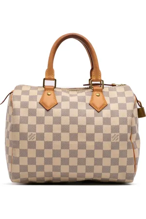 LOUIS VUITTON Bolso boston Speedy 25 con motivo Damier Azur 2014