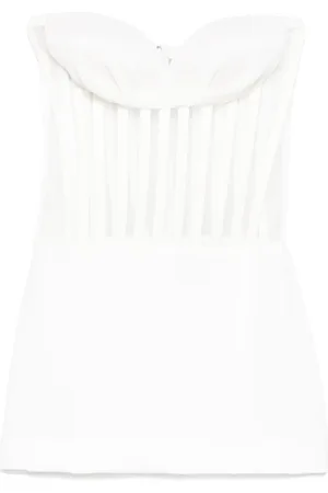 Monot Vestido tipo bustier con escote corazón