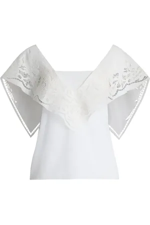 Ralph Lauren Top con detalle de encaje