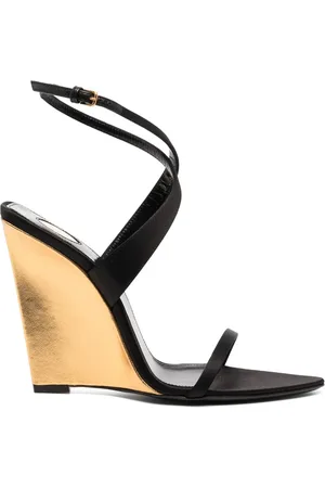 Saint Laurent Sandalias Giqua con tacón 110mm