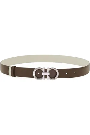 Salvatore Ferragamo Reversible adjustable Gancini belt