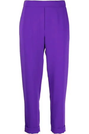 P.A.R.O.S.H. Pantalones tapered con pretina elástica