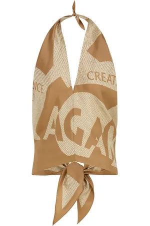 Salvatore Ferragamo Venna-print silk scarf