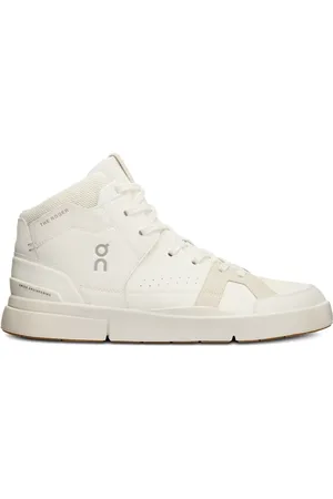 On Running Zapatillas THE ROGER Clubhouse Mid White/Sand