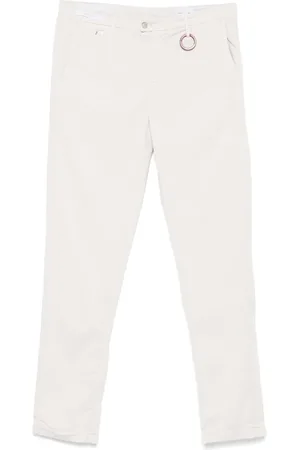 sartoria tramarossa Pantalones con parche del logo
