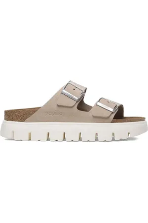 Birkenstock Sandalias Arizona con doble hebilla y plataforma