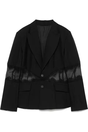 QUETSCHE Blazer con paneles translúcidos