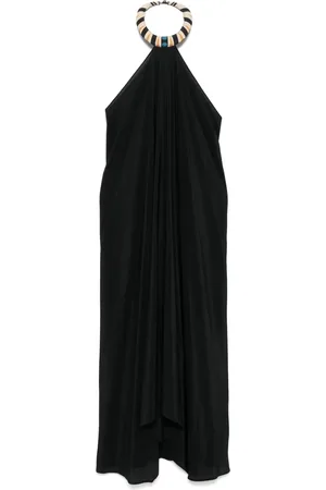 VOLANTIS Vestido midi plisado