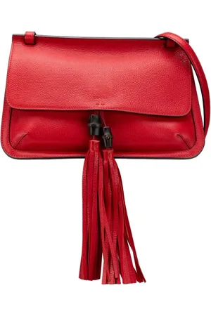 Gucci 2000-2015 Medium Leather Bamboo Daily crossbody bag