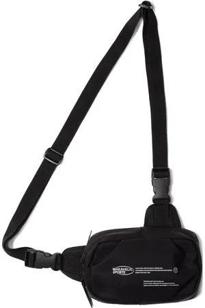 Makavelic Mochila tipo mensajero con logo estampado