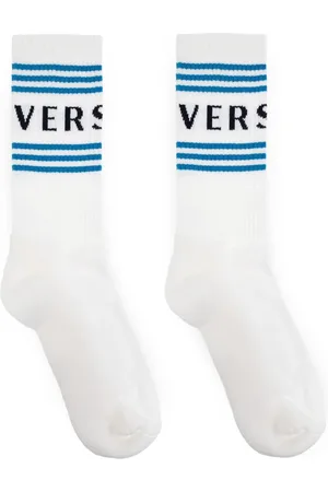 VERSACE Logo-jacquard socks