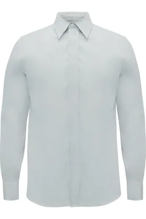 Alexander McQueen Camisa con botones ocultos