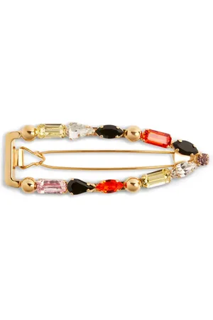 La DoubleJ Clip para el cabello con detalles de cristal