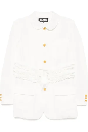 Comme des Garçons Ruffle-trim jacket