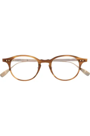 DITA EYEWEAR Lentes con armazón redonda estilo carey
