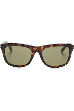 Gucci Lentes de sol con armazón cuadrada