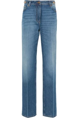 VERSACE Boyfriend jeans con tiro medio