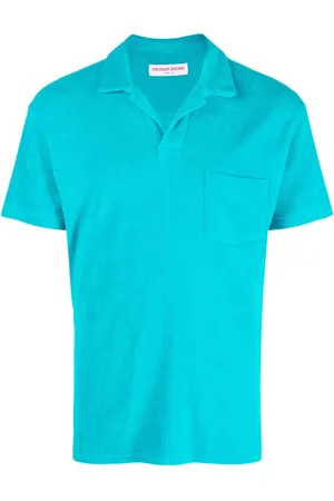 Orlebar Brown Playera tipo polo Terry