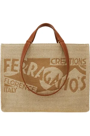 Salvatore Ferragamo Tote grande con logo bordado