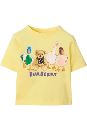 Burberry Camiseta Thomas Bear and Friends de algodón