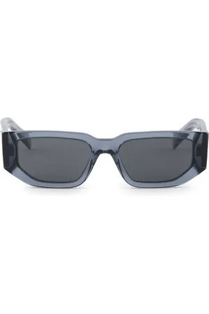 Prada Lentes de sol con logo triangular
