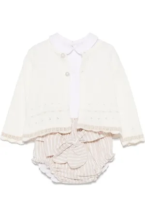 Mayoral Set de shorts con detalle de moño
