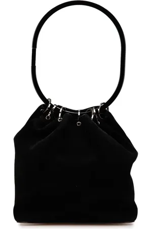 Gucci Bolso de mano Hoop Handle de ante y resina 2000-2015