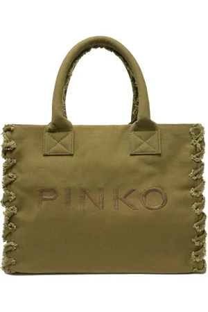 Pinko Tote con logo bordado