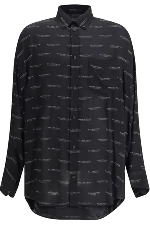 Balenciaga Camisa con logo estampado