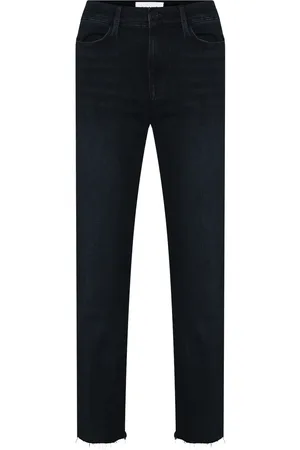 Frame Jeans rectos con tiro alto