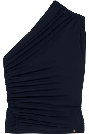 Elisabetta Franchi Top con hombro descubierto