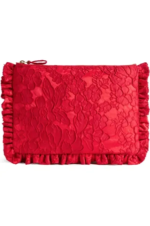 La DoubleJ Bolsa de mano con encaje floral
