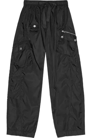 Ganni Pantalones con cordones en la pretina