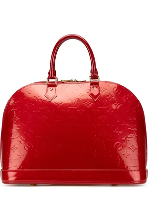 LOUIS VUITTON Bolso de mano Alma GM de piel Vernis con monograma 2000-2024