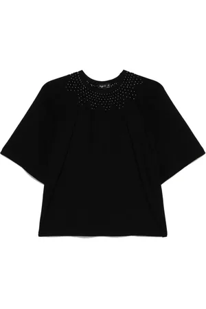 AGNÈS B. Playera con cuello redondo