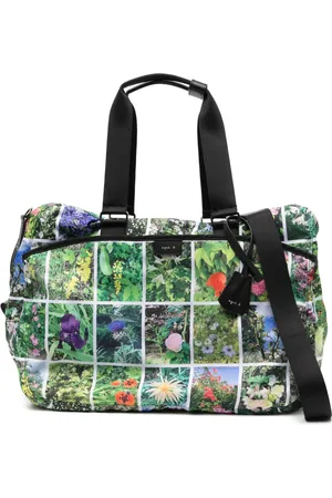 AGNÈS B. Bolsa de viaje con estampado floral