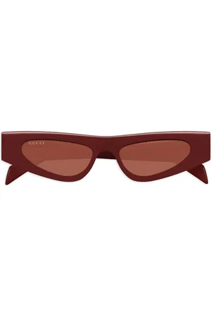 Gucci Lentes de sol con logo estampado