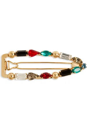 La DoubleJ Clip para el cabello con detalles de cristal